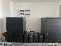 乐山UPS不间断电源铅酸蓄电池安装案例