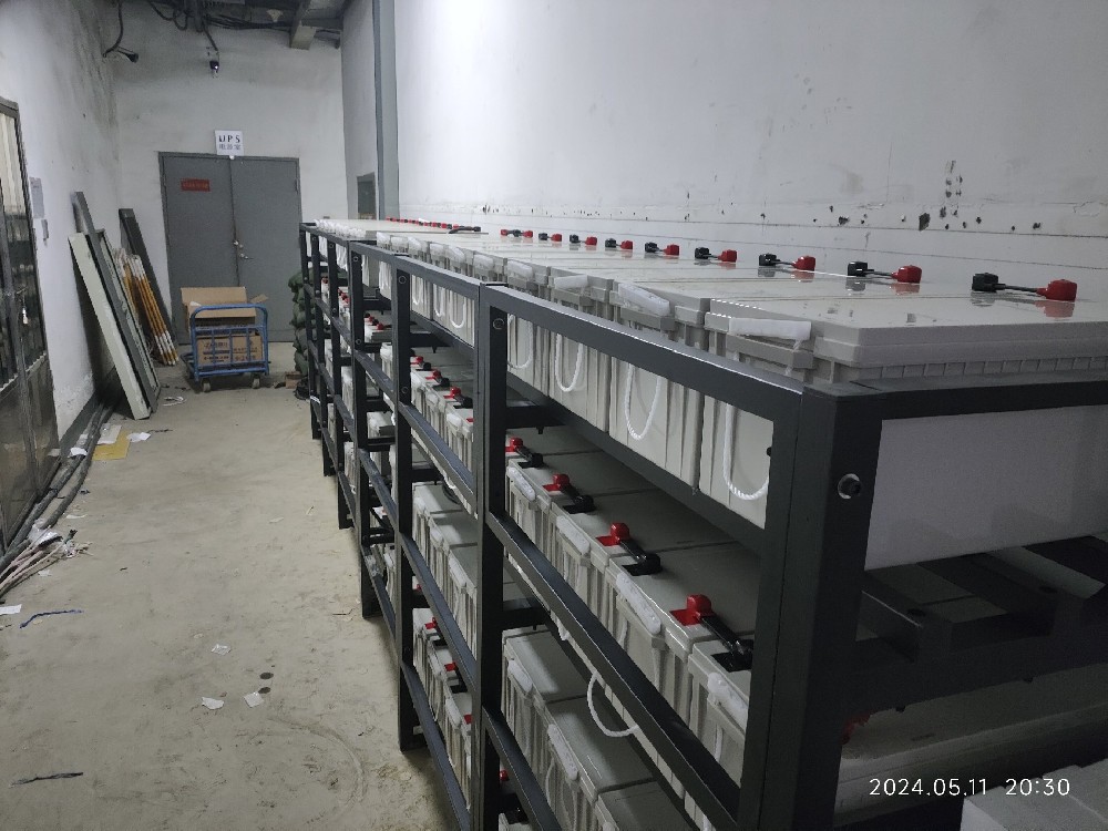 SVC蓄电池UPS不间断电源电源蓄电池安装案例