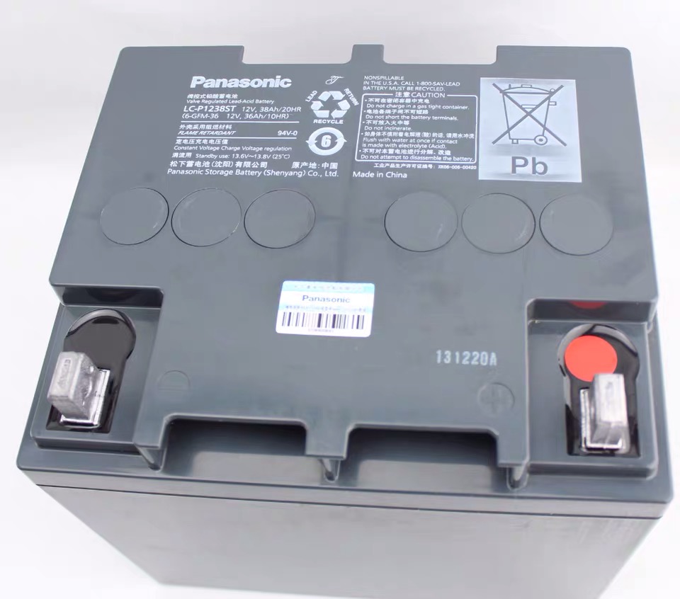 松下蓄电池12V38AH