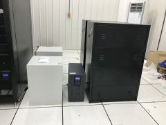 成都某公司机房UPS不间断供电电源蓄电池施工安装案例