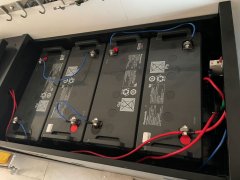 UPS不间断电源松下蓄电池EPS电源电池安装案例